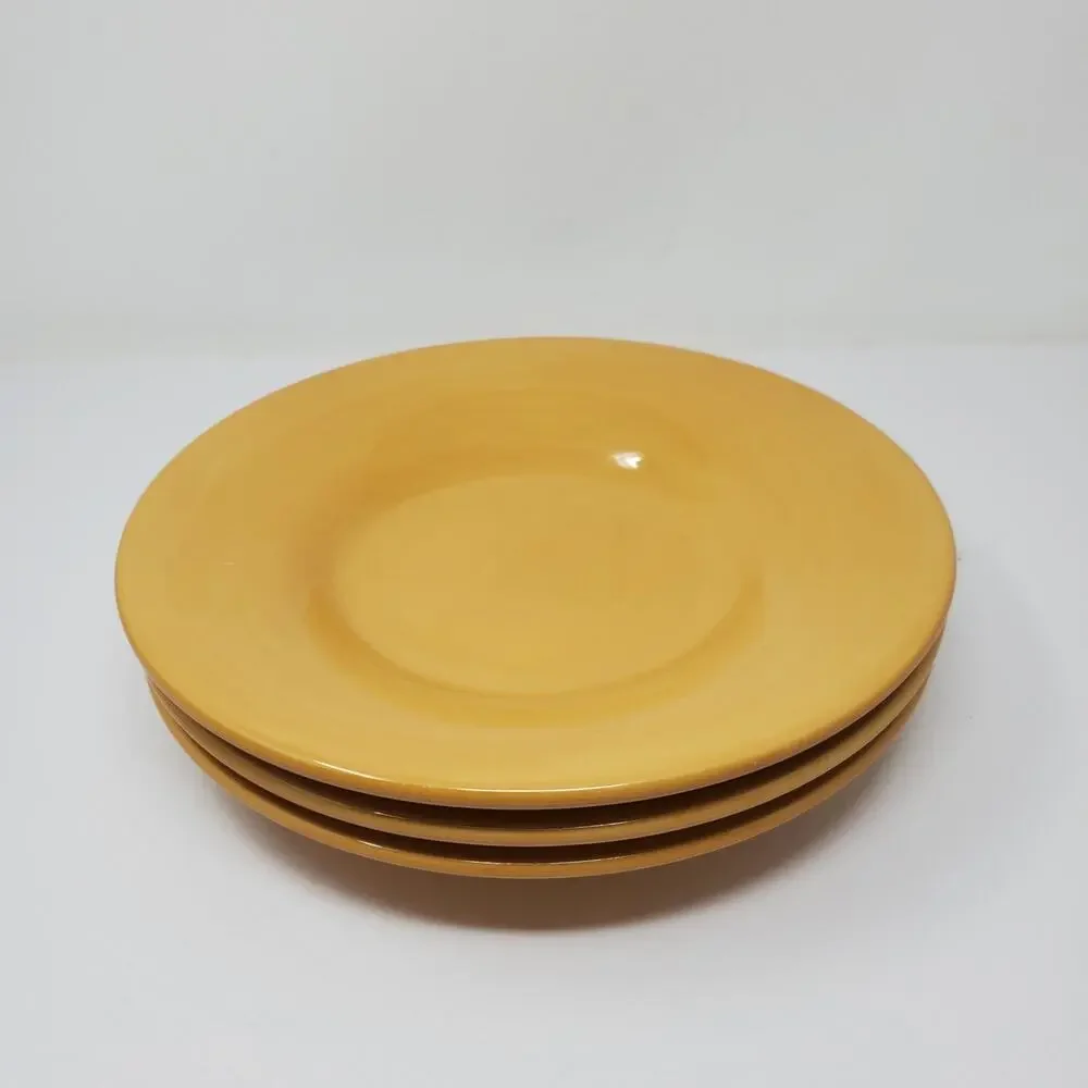 Pottery Barn Sausalito Mustard /Gold 10.25
